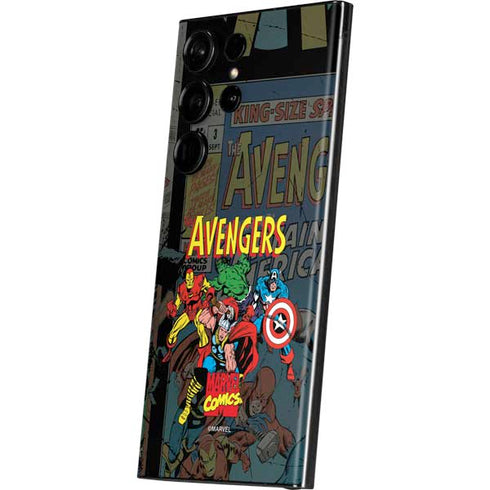 Marvel Classic Comics Avengers Assemble Galaxy S23 Ultra Skin