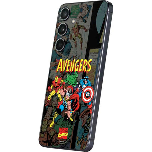 Marvel Classic Comics Avengers Assemble Galaxy S24 Skin