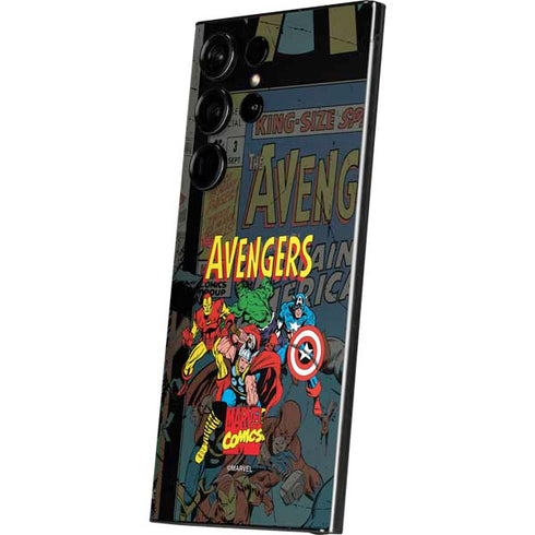 Marvel Classic Comics Avengers Assemble Galaxy S24 Ultra Skin