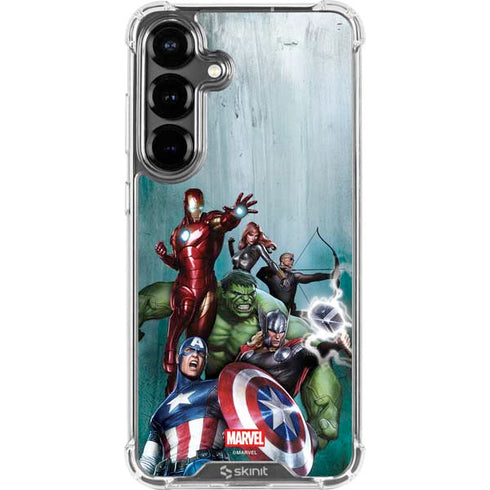 Marvel Avengers Assemble Galaxy S26 Plus Clear Case