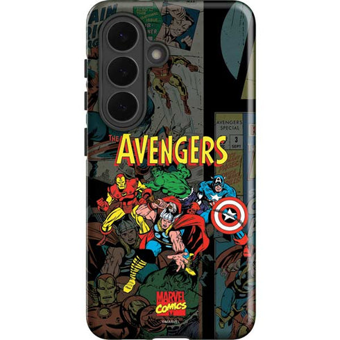 Marvel Classic Comics Avengers Assemble Galaxy S26 Plus Impact Case