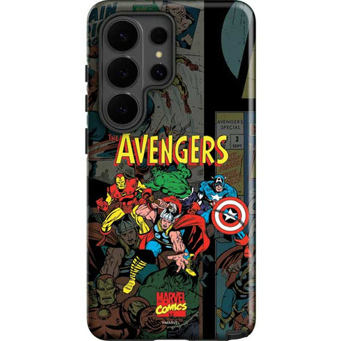 Marvel Classic Comics Avengers Assemble Galaxy S26 Ultra Impact Case