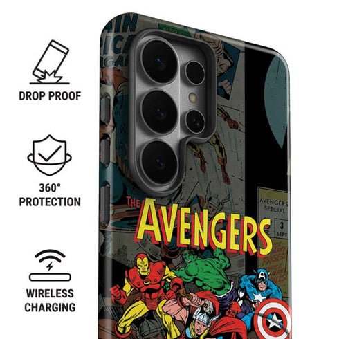 Marvel Classic Comics Avengers Assemble Galaxy S26 Ultra Impact Case