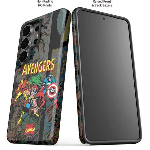 Marvel Classic Comics Avengers Assemble Galaxy S26 Ultra Impact Case