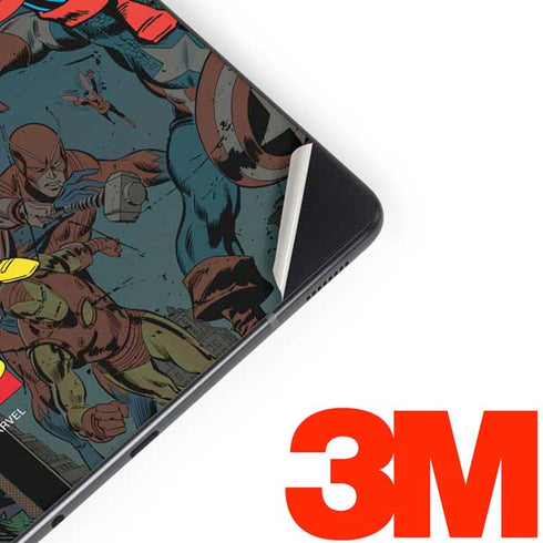 Marvel Classic Comics Avengers Assemble Samsung Galaxy Tab Skin