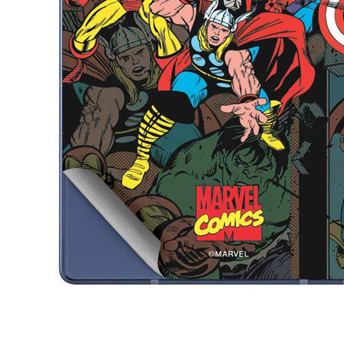 Marvel Classic Comics Avengers Assemble Galaxy Z Fold6 Skin