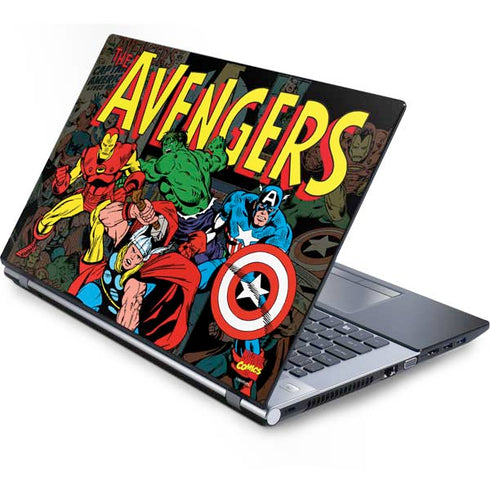Marvel Classic Comics Avengers Assemble Generic Laptop Skin
