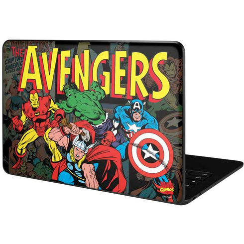 Marvel Classic Comics Avengers Assemble Google Pixelbook Go Skin