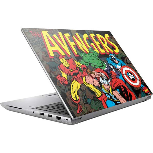 Marvel Classic Comics Avengers Assemble HP ZBook Fury 16 G10 Skin