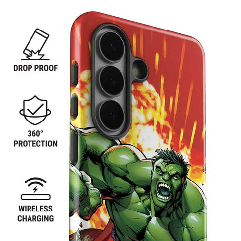 Marvel Avengers Assemble Hulk Galaxy S26 Impact Case