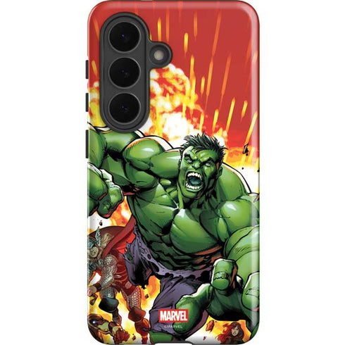 Marvel Avengers Assemble Hulk Galaxy S26 Plus Impact Case