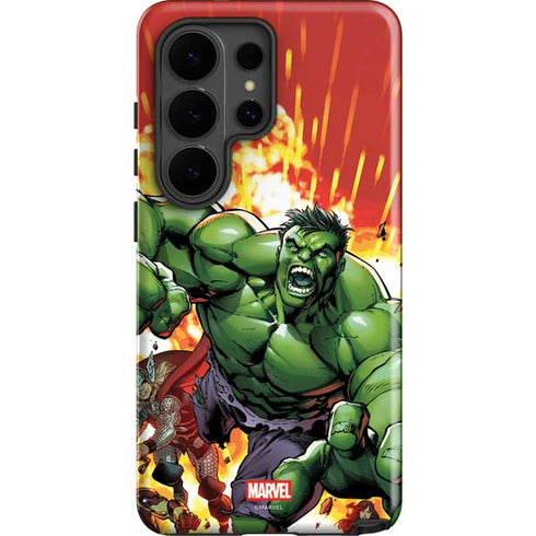 Marvel Avengers Assemble Hulk Galaxy S26 Ultra Impact Case