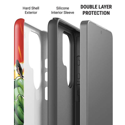 Marvel Avengers Assemble Hulk Galaxy S26 Ultra Impact Case