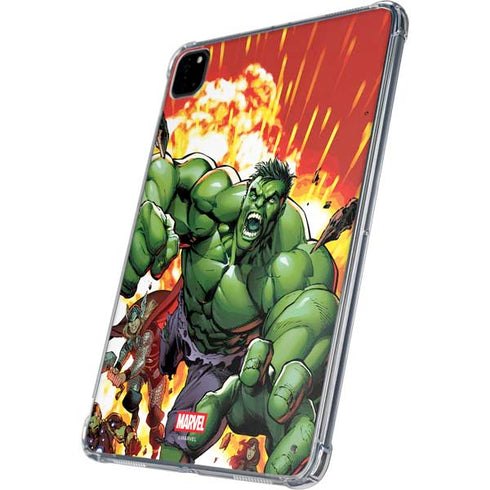 Marvel Avengers Assemble Hulk iPad Pro 11in (2024) Clear Case