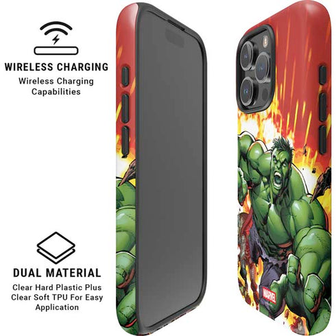 Marvel Avengers Assemble Hulk iPhone 16 Pro Max Magsafe Impact Case