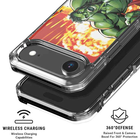 Marvel Avengers Assemble Hulk iPhone 17 Air Clear Case