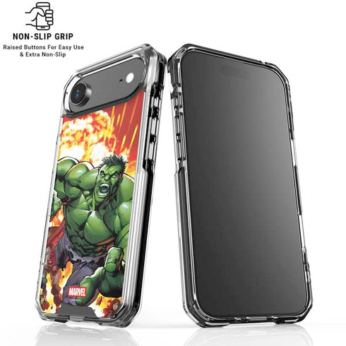 Marvel Avengers Assemble Hulk iPhone 17 Air Clear Case