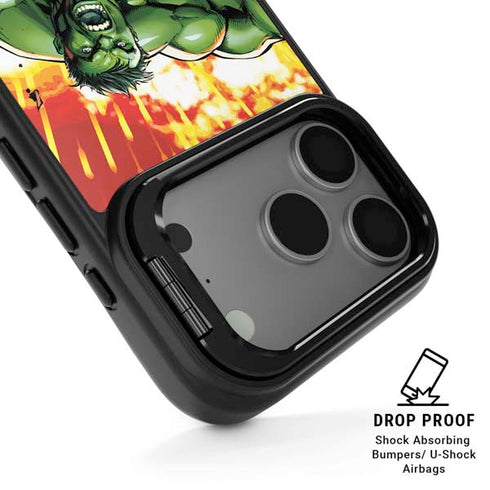 Marvel Avengers Assemble Hulk iPhone 17 Pro Max Kickstand Case