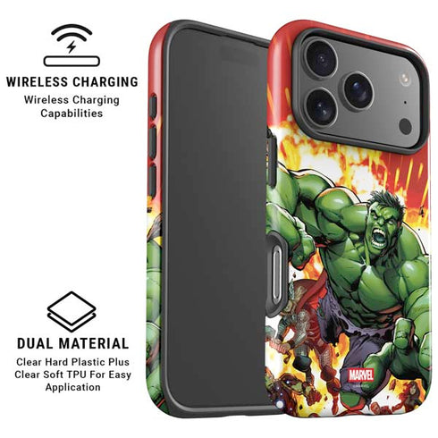 Marvel Avengers Assemble Hulk iPhone 17 Pro Max Magsafe Impact Case
