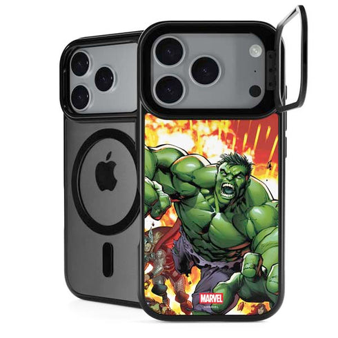 Marvel Avengers Assemble Hulk iPhone 18 Pro Kickstand Case