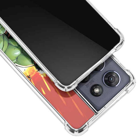Marvel Avengers Assemble Hulk Moto G 5G (2025) Clear Case