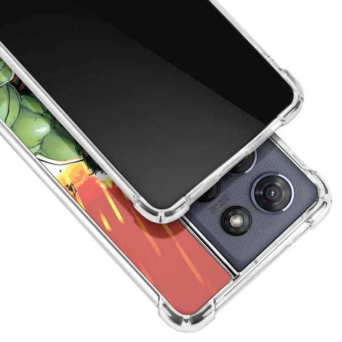 Marvel Avengers Assemble Hulk Moto G Stylus 5G (2025) Clear Case