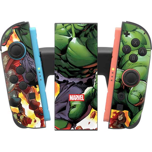 Marvel Avengers Assemble Hulk Nintendo Switch 2 (2025) Joy-Con Controller Skin