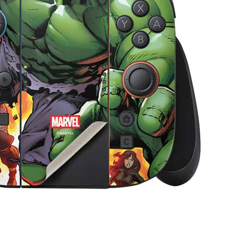 Marvel Avengers Assemble Hulk Nintendo Switch 2 (2025) Joy-Con Controller Skin