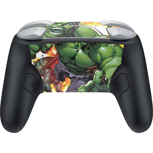 Marvel Avengers Assemble Hulk Nintendo Switch 2 (2025) Pro Controller Skin