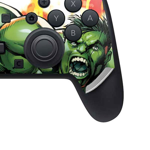 Marvel Avengers Assemble Hulk Nintendo Switch 2 (2025) Pro Controller Skin