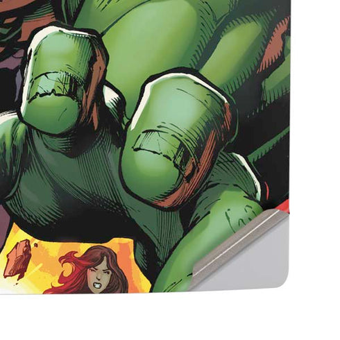 Marvel Avengers Assemble Hulk PS5 Pro Disk Console Skin