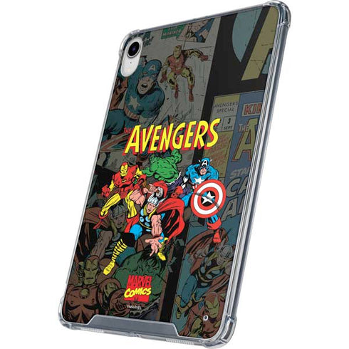 Marvel Classic Comics Avengers Assemble iPad 11th Gen (2025) Clear Case