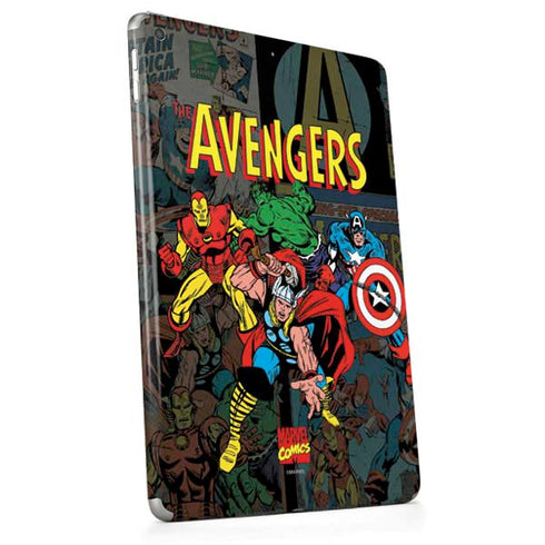 Marvel Classic Comics Avengers Assemble Apple iPad Skin