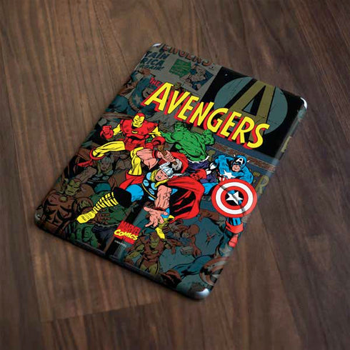 Marvel Classic Comics Avengers Assemble Apple iPad Skin