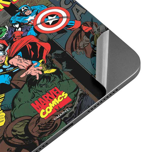Marvel Classic Comics Avengers Assemble Apple iPad Mini Skin