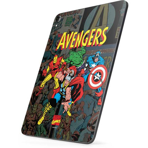 Marvel Classic Comics Avengers Assemble Apple iPad Pro Skin