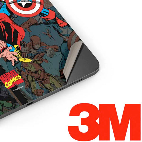 Marvel Classic Comics Avengers Assemble Apple iPad Pro Skin