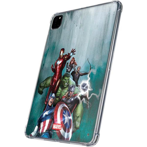 Marvel Avengers Assemble iPad Pro 11in (2024) Clear Case