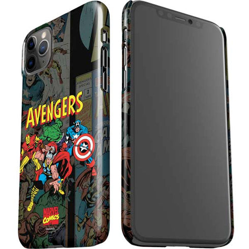 Marvel Classic Comics Avengers Assemble iPhone 11 Pro Max Lite Case