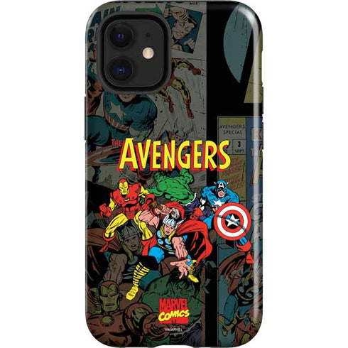 Marvel Classic Comics Avengers Assemble iPhone 12 Mini Impact Case