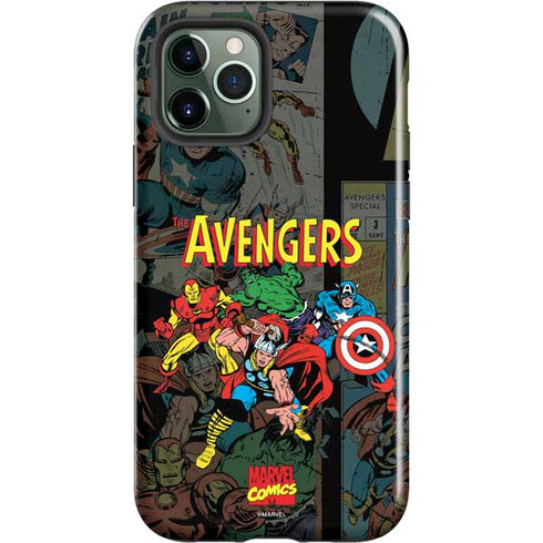 Marvel Classic Comics Avengers Assemble iPhone 12 Pro Impact Case