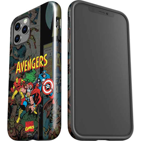 Marvel Classic Comics Avengers Assemble iPhone 12 Pro Impact Case