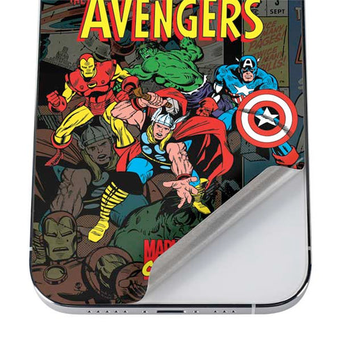 Marvel Classic Comics Avengers Assemble iPhone 12 Pro Skin