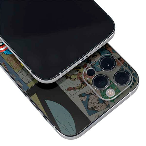 Marvel Classic Comics Avengers Assemble iPhone 12 Pro Skin