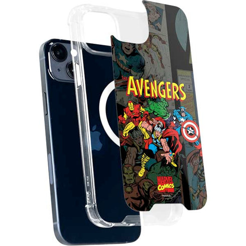 Marvel Classic Comics Avengers Assemble iPhone 13 MagSafe Case