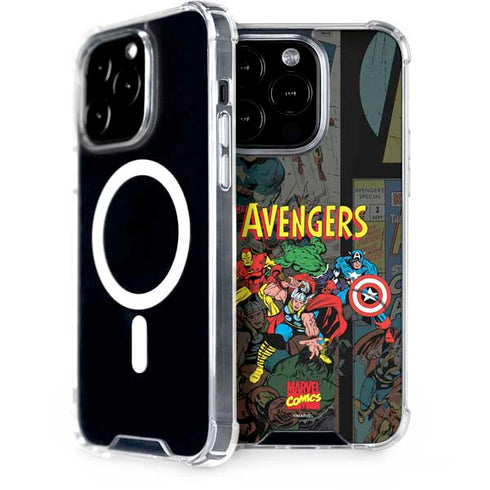 Marvel Classic Comics Avengers Assemble iPhone 13 Pro MagSafe Case