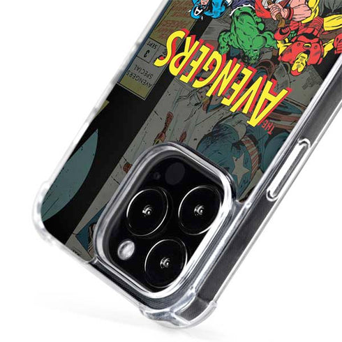 Marvel Classic Comics Avengers Assemble iPhone 14 Pro Max MagSafe Case