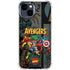 Marvel Classic Comics Avengers Assemble iPhone 15 Plus Clear Case