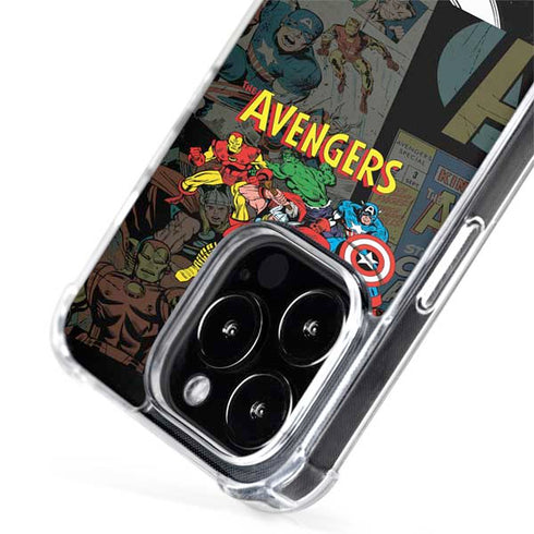 Marvel Classic Comics Avengers Assemble iPhone 15 Pro Max MagSafe Case