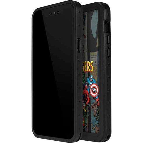 Marvel Classic Comics Avengers Assemble iPhone 15 Pro Waterproof Case
